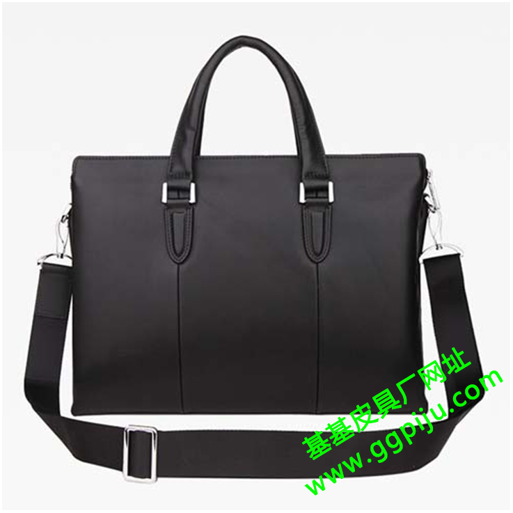 真皮单肩斜挎男包