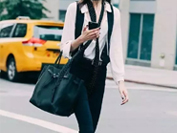 休闲包包大包与长库搭配