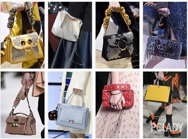 肩包继续作为包袋的主打设计款式